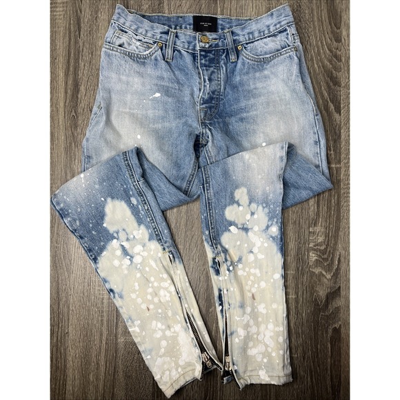 Fear of God Other - Fear Of God Fifth Collection Selvedge Painters Paint Splatter Jeans Sz 29